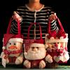 Santa Claus Christmas Packing Bag Large Capacity Gifts Candy Bag Christmas Handbag  New Years