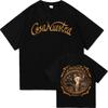 Rauw Alejandro Coca Nuestra Tricou Modă Bărbați Harajuku Estetic Tricou Grafic Unisex Vintage Poliester Tricouri Bărbați