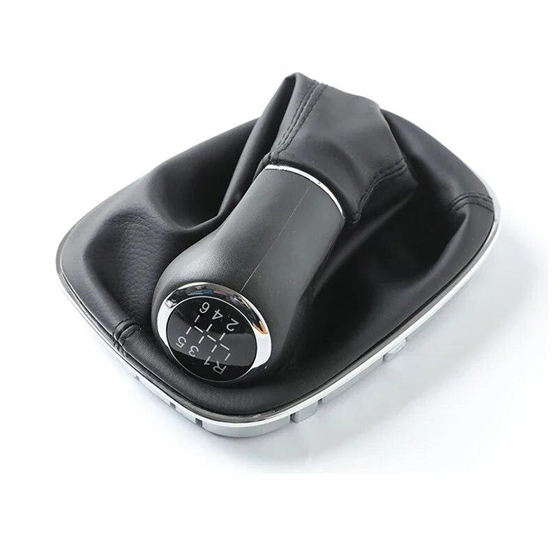 6 Speed Manual Gear Shift Knob Shifter Gaiter Boot Cover Car Accessories For Opel/Vauxhall Adam M13 2012 2013 2014-2019 Auto Interior Parts