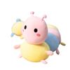 Pink Moth Caterpillar Plush For Girls Bed Sleep Comfort And Birthday Gift