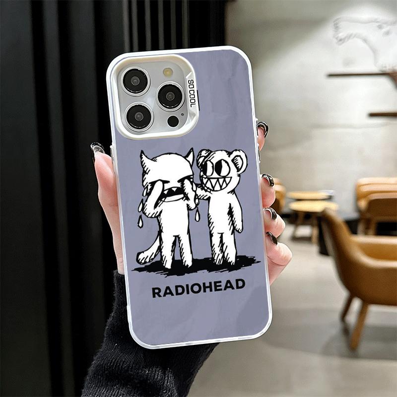R-Radiohead Bnad Shockproof Phone Case for iPhone 17 Air 16 16E 15 Pro Max 14 Plus 13 Mini 12 Back Cover Anti Fall Fundas