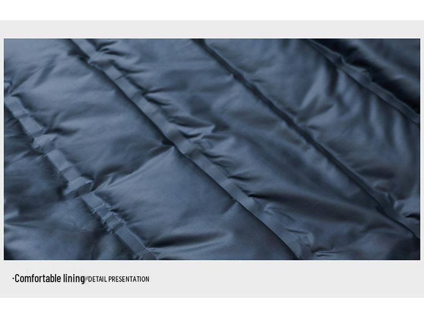 Men's High-End Winter Down Jacket: Middle-Aged & Elderly Business Casual, Thickened Warm Hooded Coat