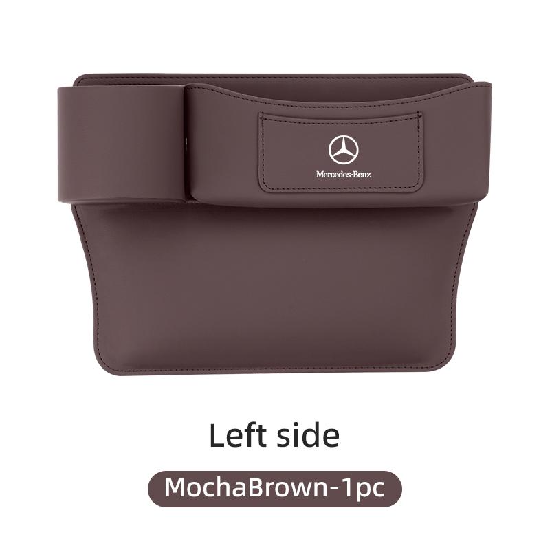 FIQ4 2025 Hot Car Seat Gap Storage Box Car Crevice Storage Box Seat Organizer For Mercedes Benz AMG A C E Class C180 C200 C260 C300 W