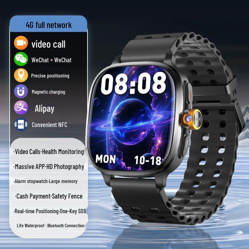 Honeycomb S11 Smartwatch: Card Slot, Dual System, Multifunctional S10 Downloadable Features