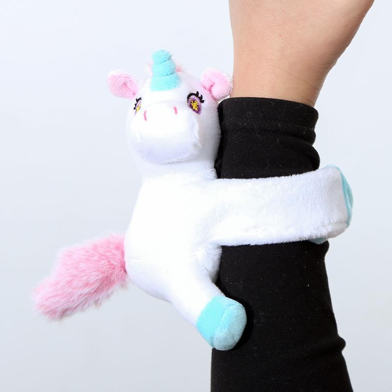 Snap Ring Bracelet Plush Toy Doll Birthday Gift Girl Animal Doll Cute Little Doll