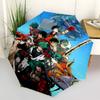 1pc My Hero Academia Automatic Folding Umbrella, Portable 3-Fold Design with 8-Bone Iron Frame, Outdoor for Fans, Travelers, Daily Use, Gift for Anime