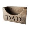 Wooden Hat Holder Dad Letter Engraved Men Hat Holder Baseball Hat Rack Stand Organizer Hat Box Gift Dad Grandpa Father's Day Gift