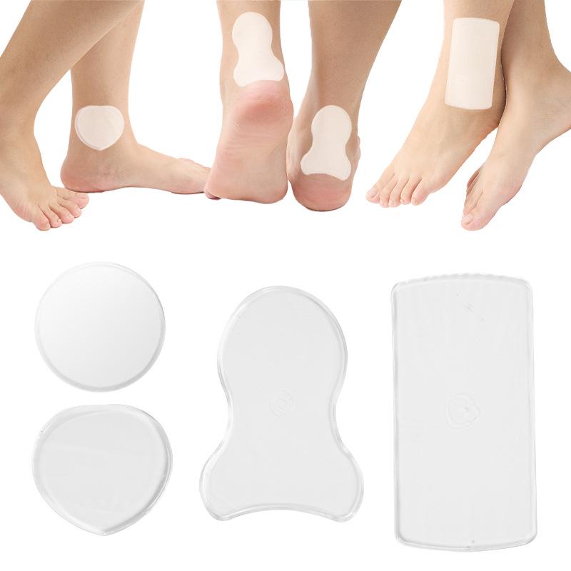 Gel Heel Protector: Soft, Wear-Resistant, Self-Adhesive Ankle and Foot Cushion for Sports, Anti-Friction Stickers