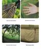 Adult Outdoor Hammock with Mosquito Net - Antitip, Sunshade, Lightweight for Camping and Parks