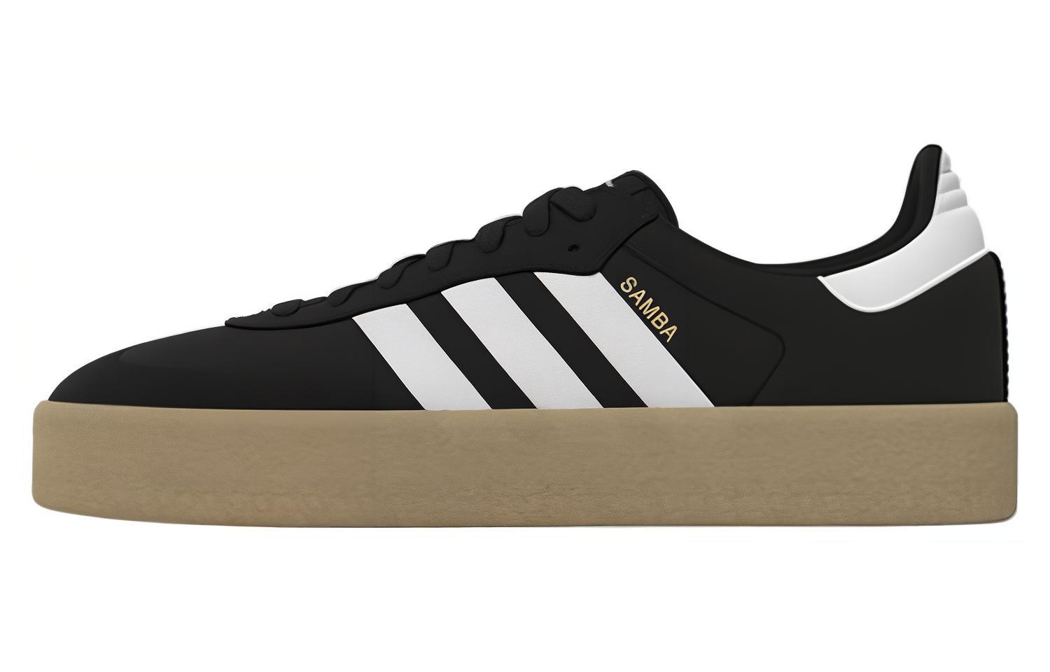 Sambae Wmns Adidas Originals  Black White Gum  Women s ID0436 38