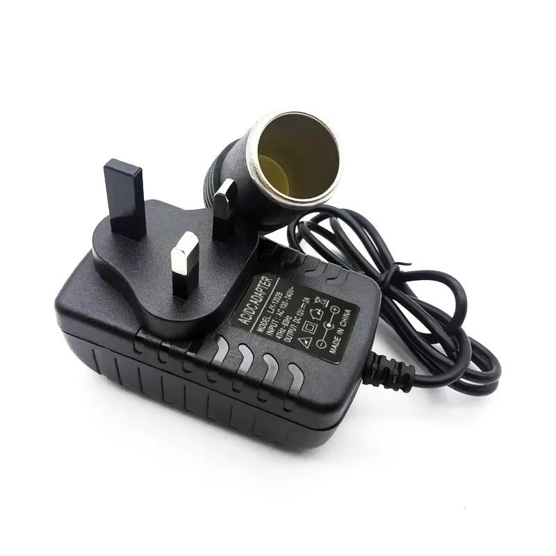 AC 110V/220V DC 12V 2A for Car Cigarette Lighter Power Adapter Socket 220V To 12 V Volt Charger Converter Home Parts US/EU/UK/AU