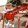 Christmas Table Runner Living Room Dining Table Decoration Christmas Printed Tablecloth