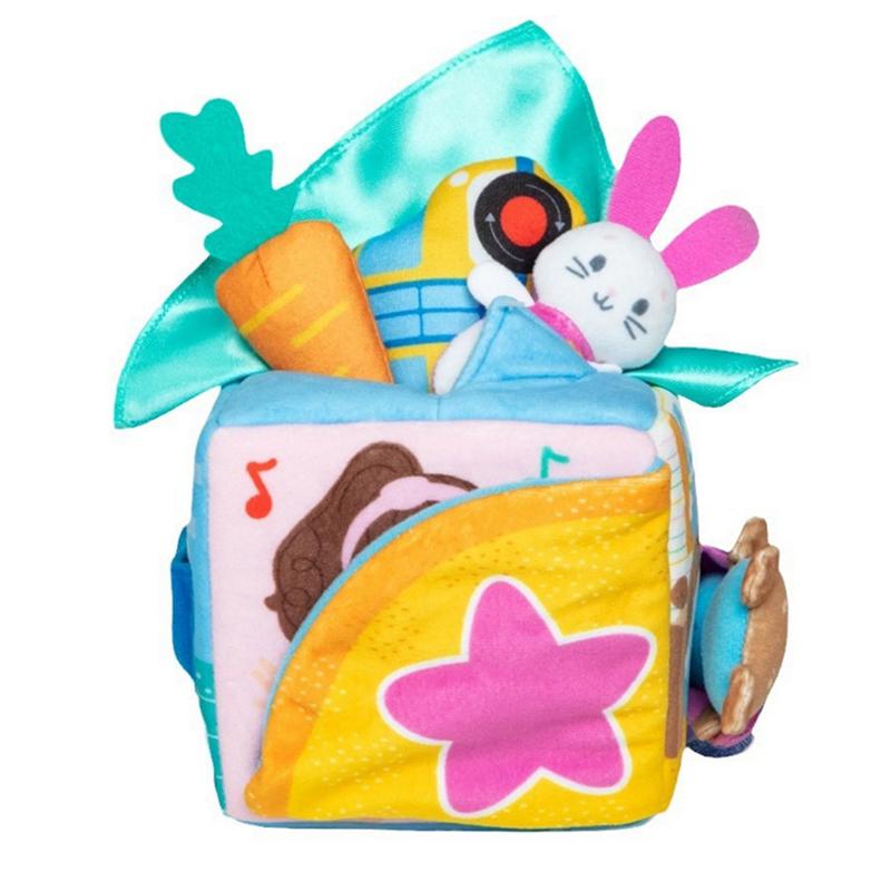 Children S Favorite Ms Rachel Surprise Learning Box Plush Toy Doll Plush Toy Box Children S Puzzle Learning Cognitive Toy Box