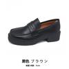Fashion Japanese New Fashion Thick-soled Trend British Style Simple Casual Single Shoes Women's Shoes Platform Women Chunky Sneakers