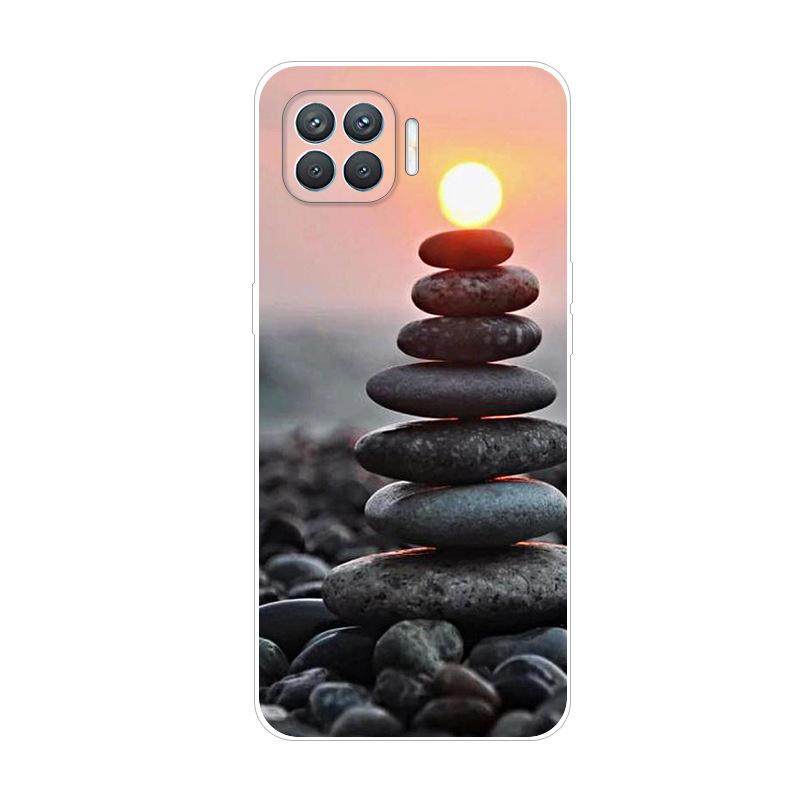 For OPPO Reno4 Lite Case Reno5 Lite Shockproof Soft silicone TPU Back Cover For OPPO Reno 5 4 Lite Phone Cases Case Cute Cartoon