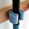 1/3Pcs Broom Holder Wall Mount 18/20/22MM Heavy Duty Plastic Mop