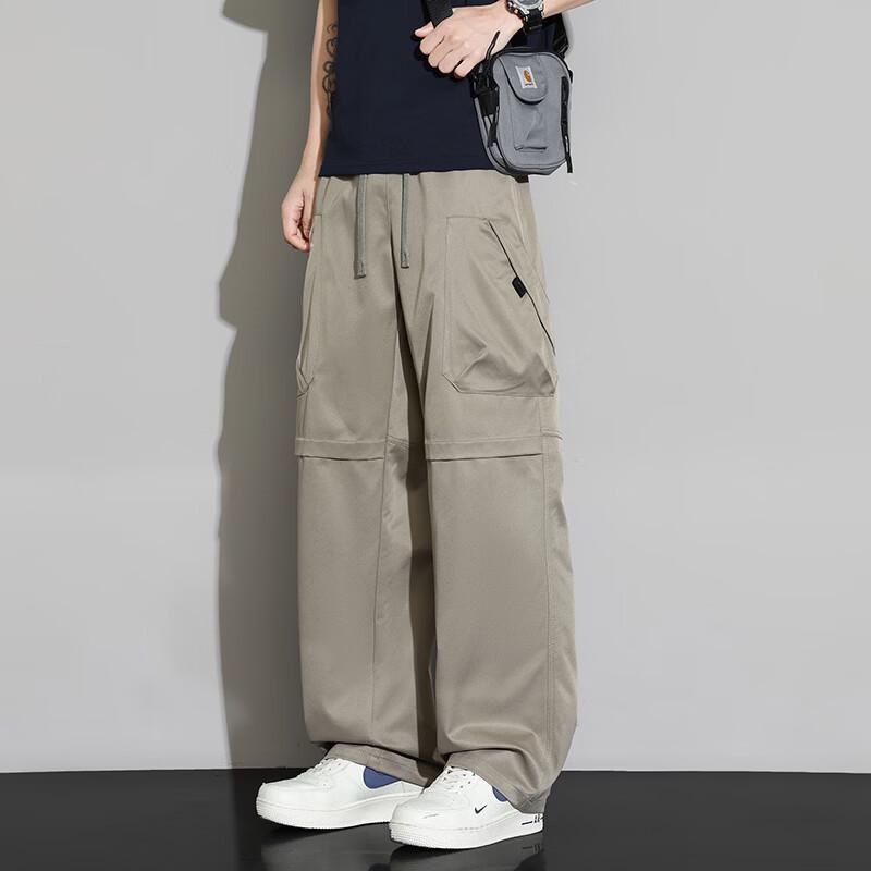 FARUISHI Men s Straight Fit Casual Cargo Pants XL