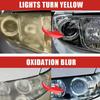 Car Headlight Restoration And Polishing Kit - Scratch Remover And Oxidation Cleaning Repair Paste For Headlight Assembly