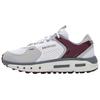 Men's Summit Trek Running Shoes White Burgundy Distant Gray 3028345-106
