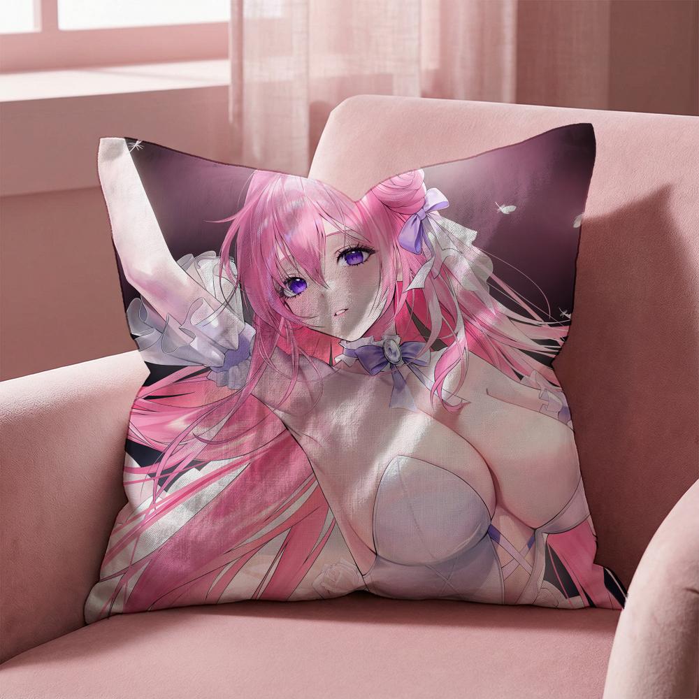 N-NIKKE Goddess of V-Victory Cushion Cover Multi-Scene Pillow Cover for Home & Car - Reversible, Soft & Durable for Daily Use