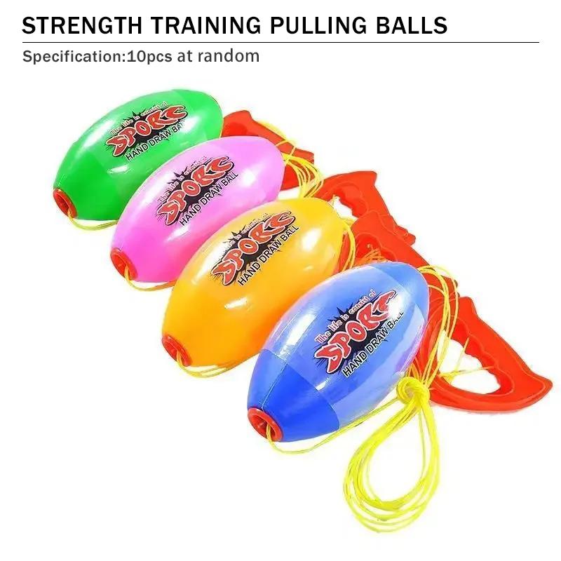 Children Arm Strength Training Equipment Pulling Balls, Elastic Pulling Balls, Fast Shuttle Balls Parent-child Outdoor Game Toys