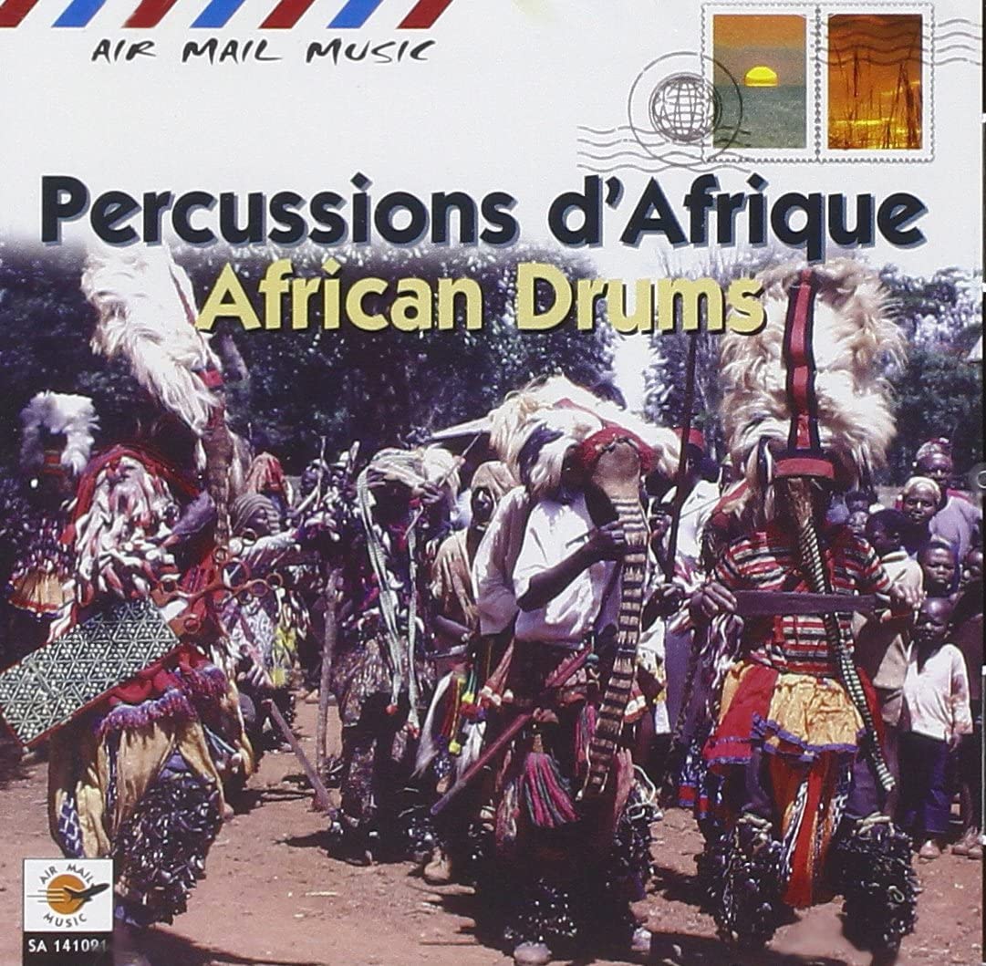 

CD VARIOUS - African Drums SA141021 Air Mail Music 1998 France World Music Used
