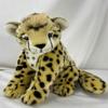 Creative Simulation Cute Plush Toy Sitting Posture Leopard Super Soft Short Plush Childrens Plush Toy