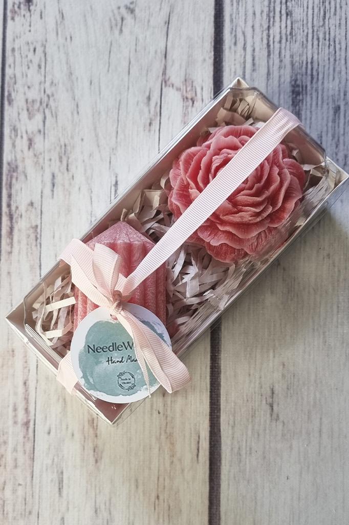 Аромасвечи, набор свечей ручной работы NWN-119 NeedleWoman   Яблочный штрудель (76681013)