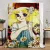 Candy Candy Fluffy Soft Blankets for Decorative Sofa Blanket Beach Towel Knitted Plaid Bed Throw Home Interior Luxury Bedding