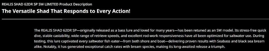 DUO Realis Shad 62 DR Suspend Lure ASA0855 (3862)