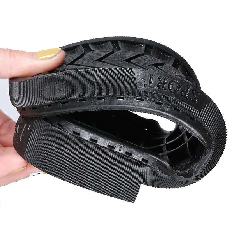 1 Pair Full Sole Repair Worker Shoes Outsole Casua Rubber Sole Anti Slip Diy Replacement Stick On Soft Thicken Boots Shoe Insole
