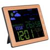 Wireless Weather Forecast Color Screen Alarm Clock Indoor Outdoor Sound Control Clock