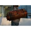 Kožená taška Duffle Men Goat Gym Leather Bag Cestovní zavazadlo Original S Brown Vintage Tote Bag