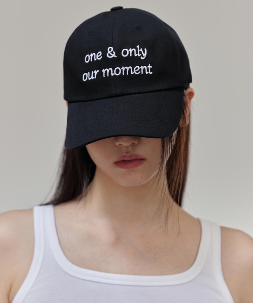 38COMEONCOMMON Our Moment Ball Cap (Black)