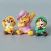 Disney Donald Duck Winnie The Pooh Action Figure Model Cartoon Anime Figures Chip and Dale Cake Decoration Collecting Kids Gifts