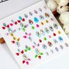 Colorful Rhinestone Stickers for DIY Crafts Star Moon Gem Stickers for Scrapbooking & Journaling Self-Adhesive Sparkling Gems for Card Making