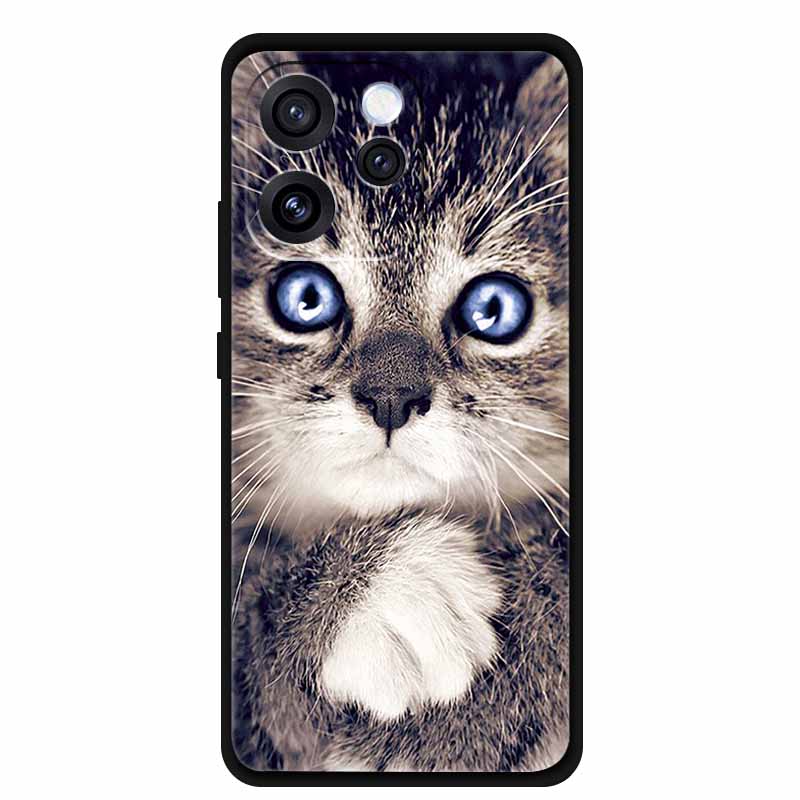 Phone Case for Oppo Reno15 Soft TPU Silicone Cover for OPPO PLW110 6.32" Black Case For Oppo Reno 15 5G Fashion Cool Coque Shell