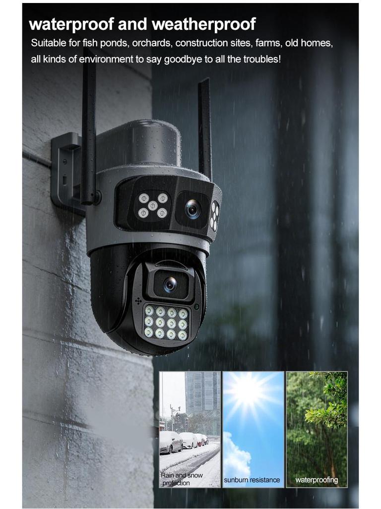 AOV Outdoor 5K Solar Binocular Camera with Smart 4G Night Vision Monitoring