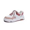 Fleece warm little white shoes women's 2025 autumn and winter new niche board shoes trendy student flat casual shoes low-top cotton shoes