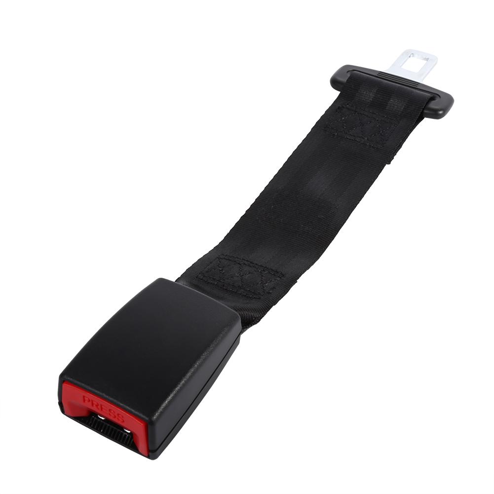 Car St Stbelt Belt Extender Extension W/Buckle Black