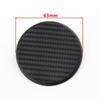 Carbon Fiber Look Car Cup Holder Anti Slip ert Coasters Mat Pad Accessories