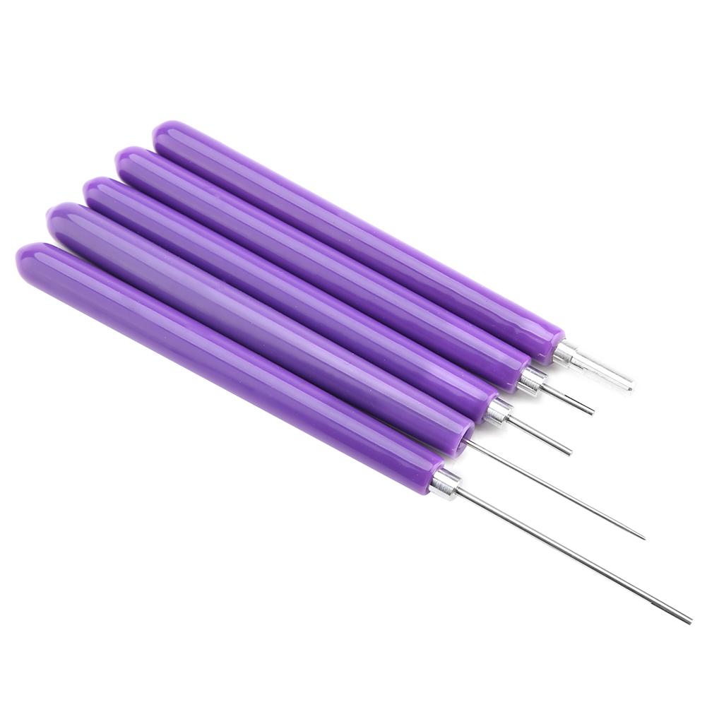 Paper Quilling Tools Set, Slotted Tools 5 Sizes   Quilling Paper Craft with Tweezers Curling for Beginners Making 3D Flowers Decorations
