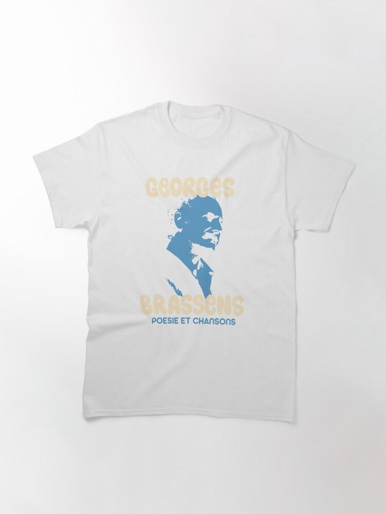 Georges Brassens Georges Brassens Tribute Design - Poetry et Chansons Classic T-Shirt