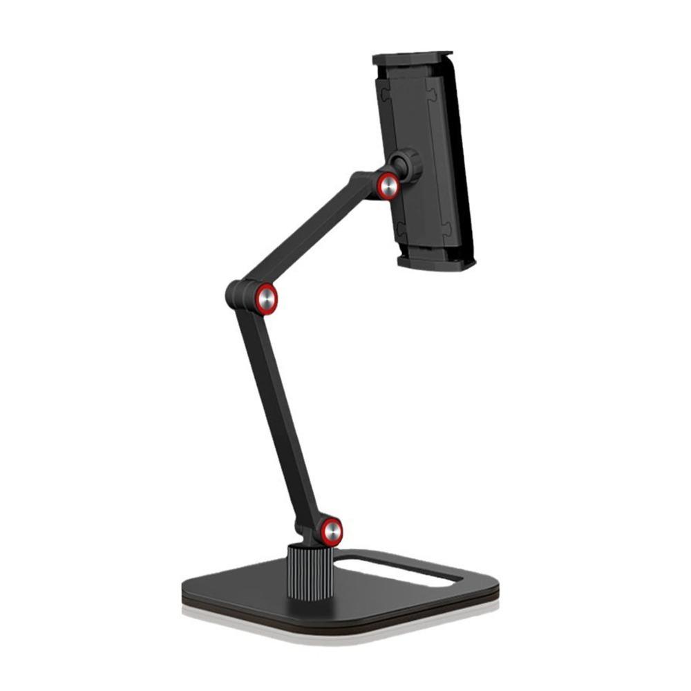 Black 360° Rotatable Foldable Desktop Phone Holder Desktop Live Streaming Shooting