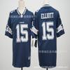 Dallas Cowboys NFL Camiseta de Fútbol Americano Hombres Mujeres Niños Algodón Uniforme Deportivo de Equipo 15 Dak Prescott 21 Ezekiel Elliott