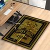 1pc Guns N Roses Emblem Rug, Digital Printed Home Chair Sofa Mat, Durable Office Area Carpet, Beautiful Festival Decorations