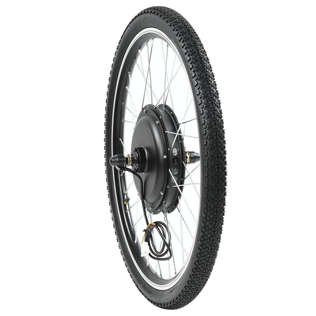 Electric Bike 36V 500W Hub Motor Conversion Kit Wheel 26in with Meter(rear Drive)