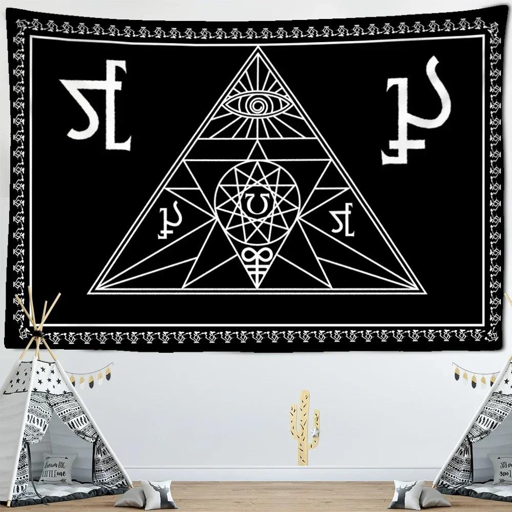 Tarot Tapestry Wall Hanging Astrology Divination Bedspread Beach Mat Witchcraft Mandalay Hippie Mandala Brugeria