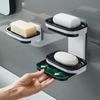 Waterproof Soap Storage Rack Self Adhesive Bathroom Soap Tray Wall-mounted Soap Dish  Restaurant