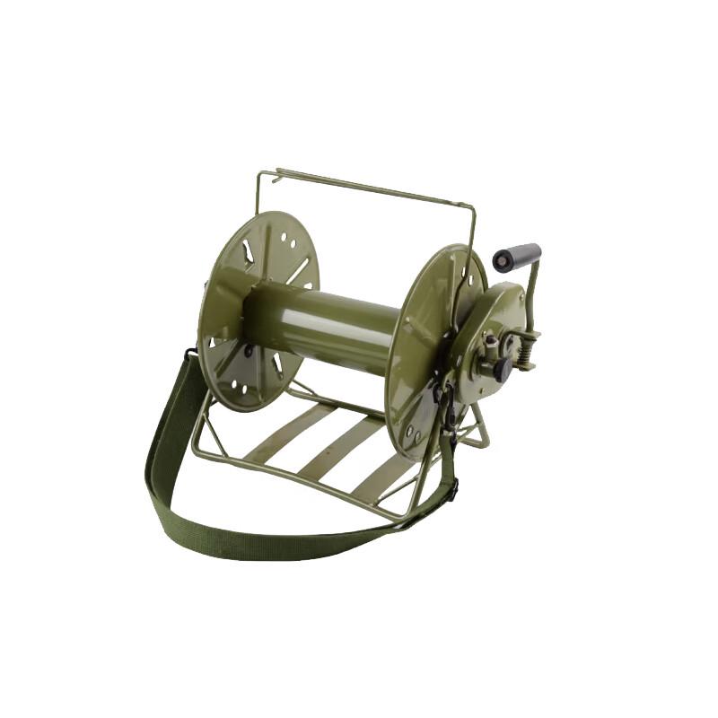 Hand-Crank Backpack Cable Dispenser Reel